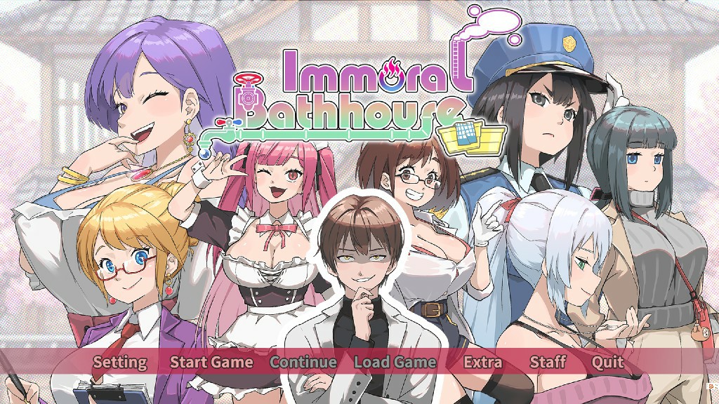 【日系SLG/官中/巨乳】背德浴场0.0.54 官方中文版【PC/4.2G】-Bro18社区