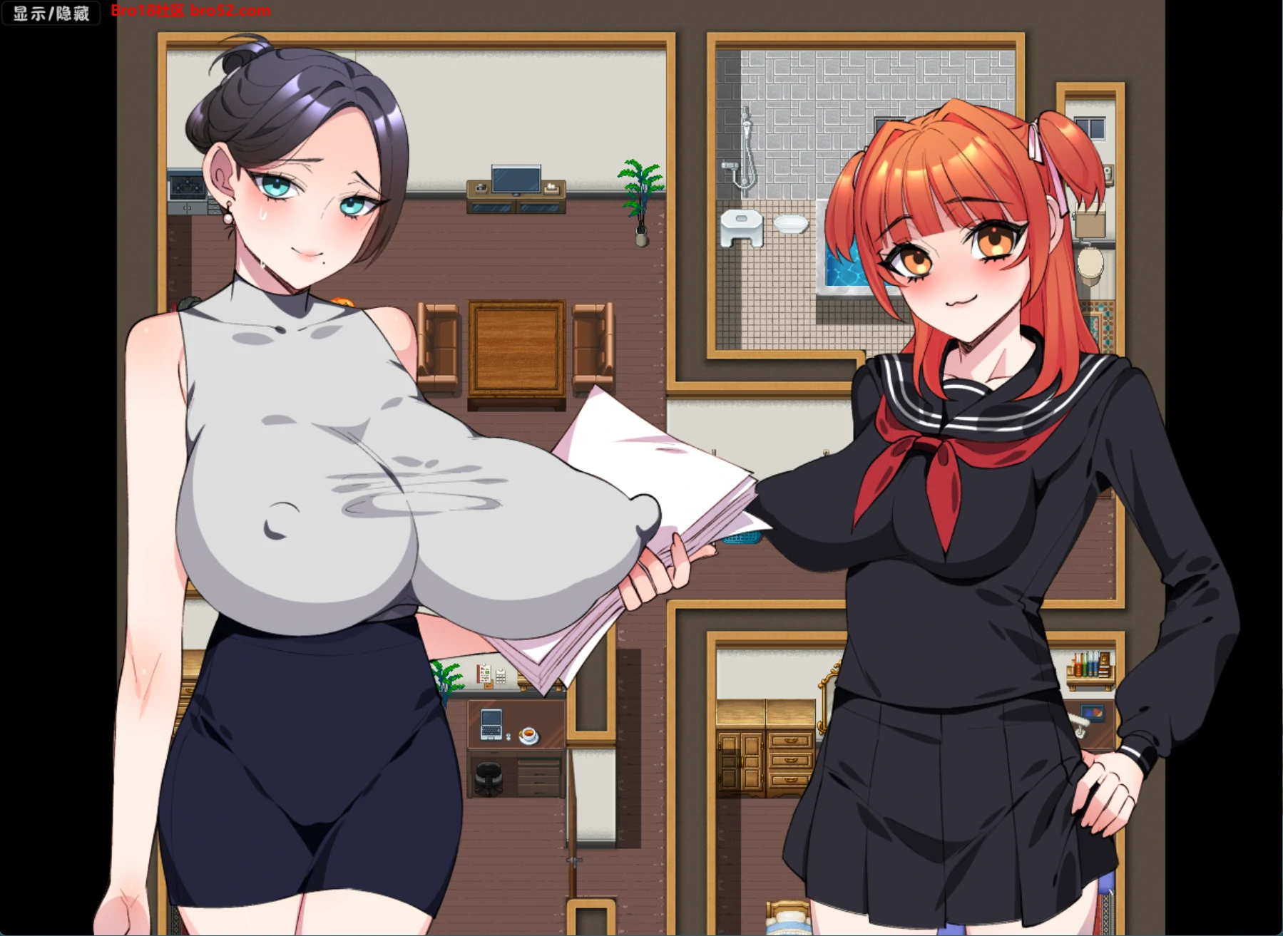 图片[2]-【日系/RPG/作弊】在兴奋药物学院传播~AI汉化版【PC/安卓/700M】