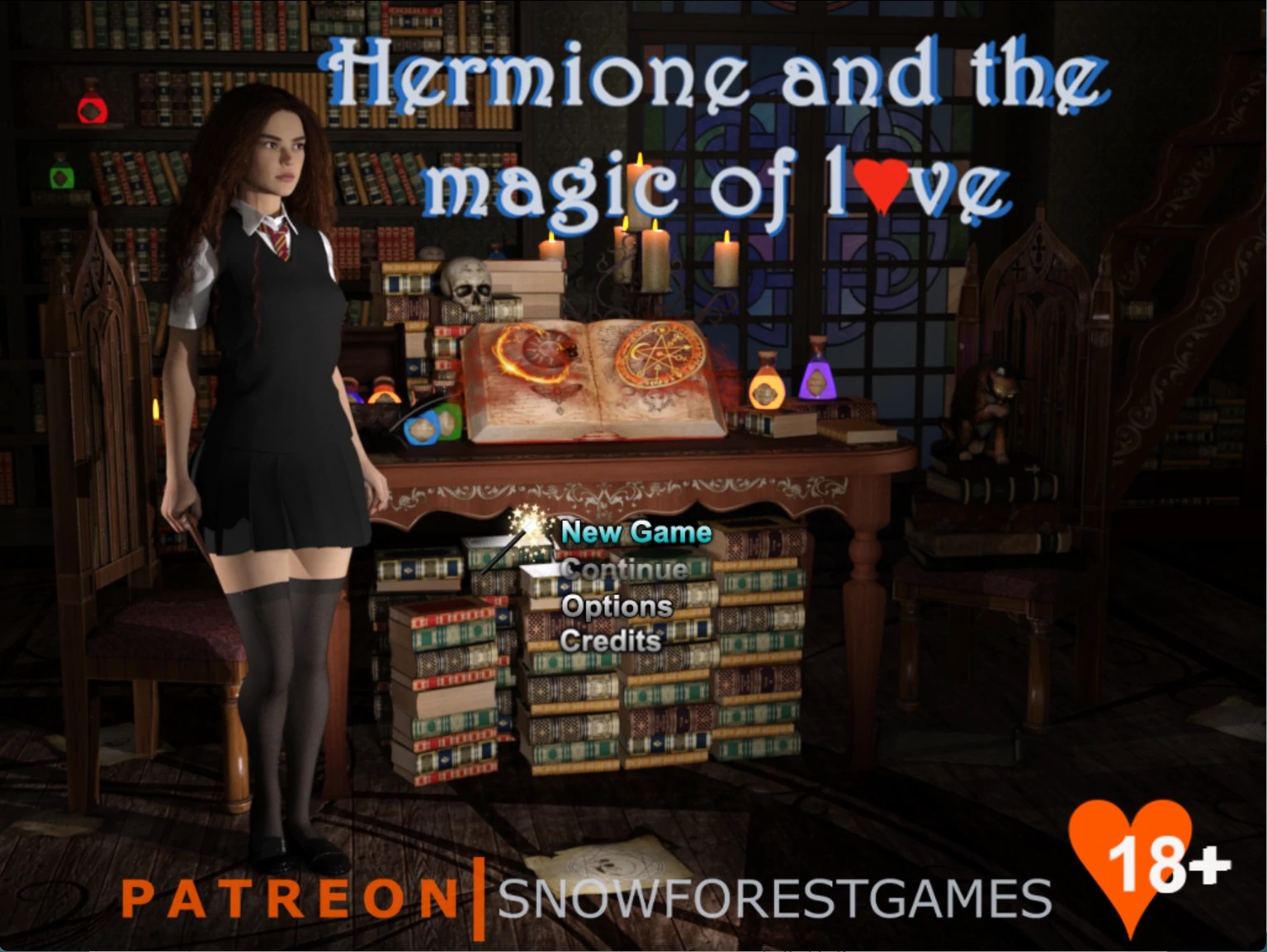 【欧美RPG/AI汉化】赫敏与爱情的魔法 Hermione and the Magic of Love  AI汉化版【PC/安卓/5.7G】-Bro18社区