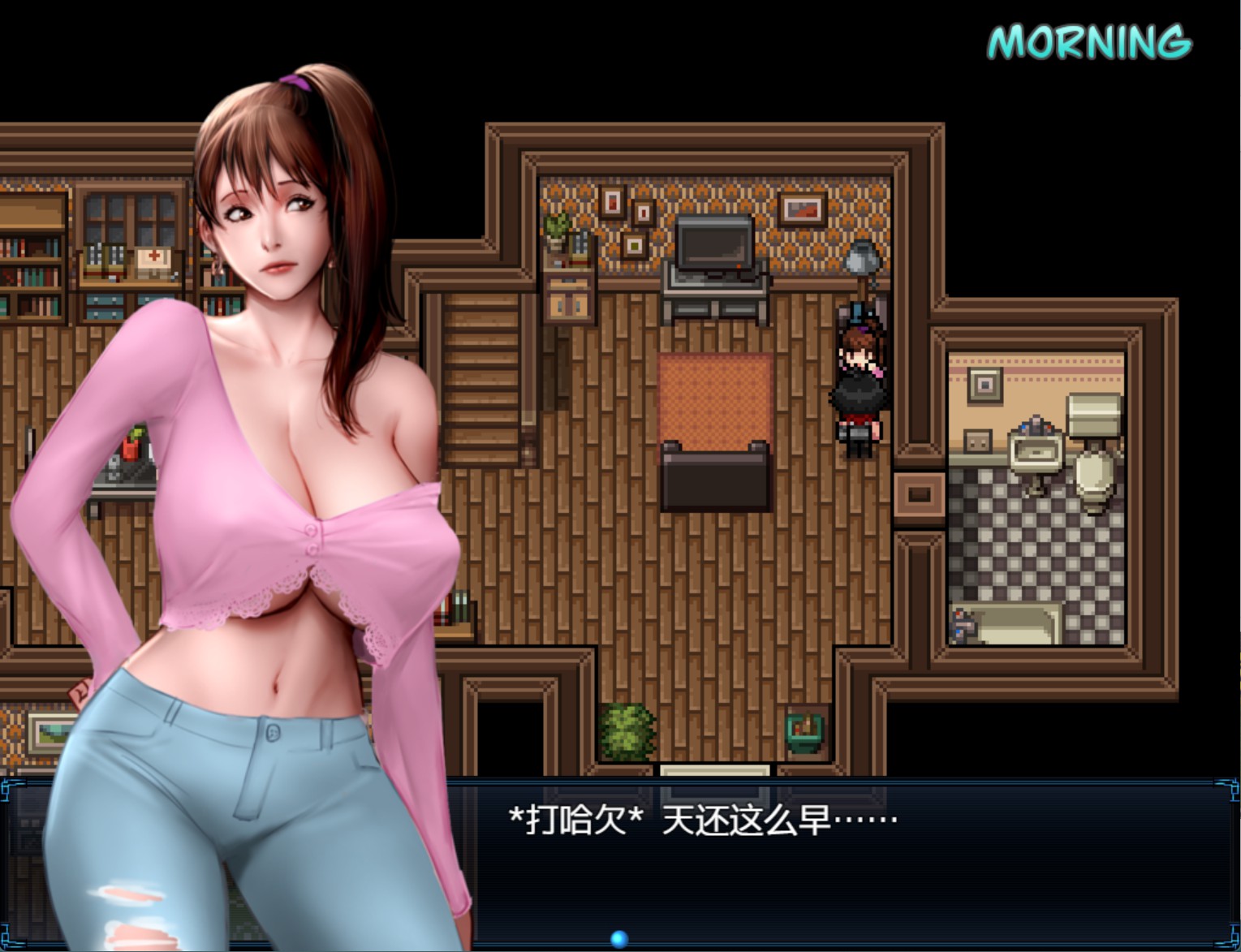 图片[2]-【欧美RPG/AI汉化】僵尸撤退2   Zombie's Retreat 2 - Beta 0.27   AI汉化版【PC/安卓/4.3G】