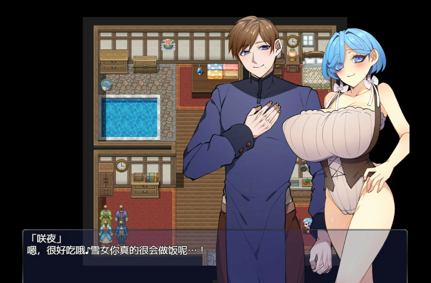 图片[2]-【日系/RPG/作弊】姐妹榨取~纯爱与被夺走的村庄~AI汉化版【PC/安卓/1.2G】