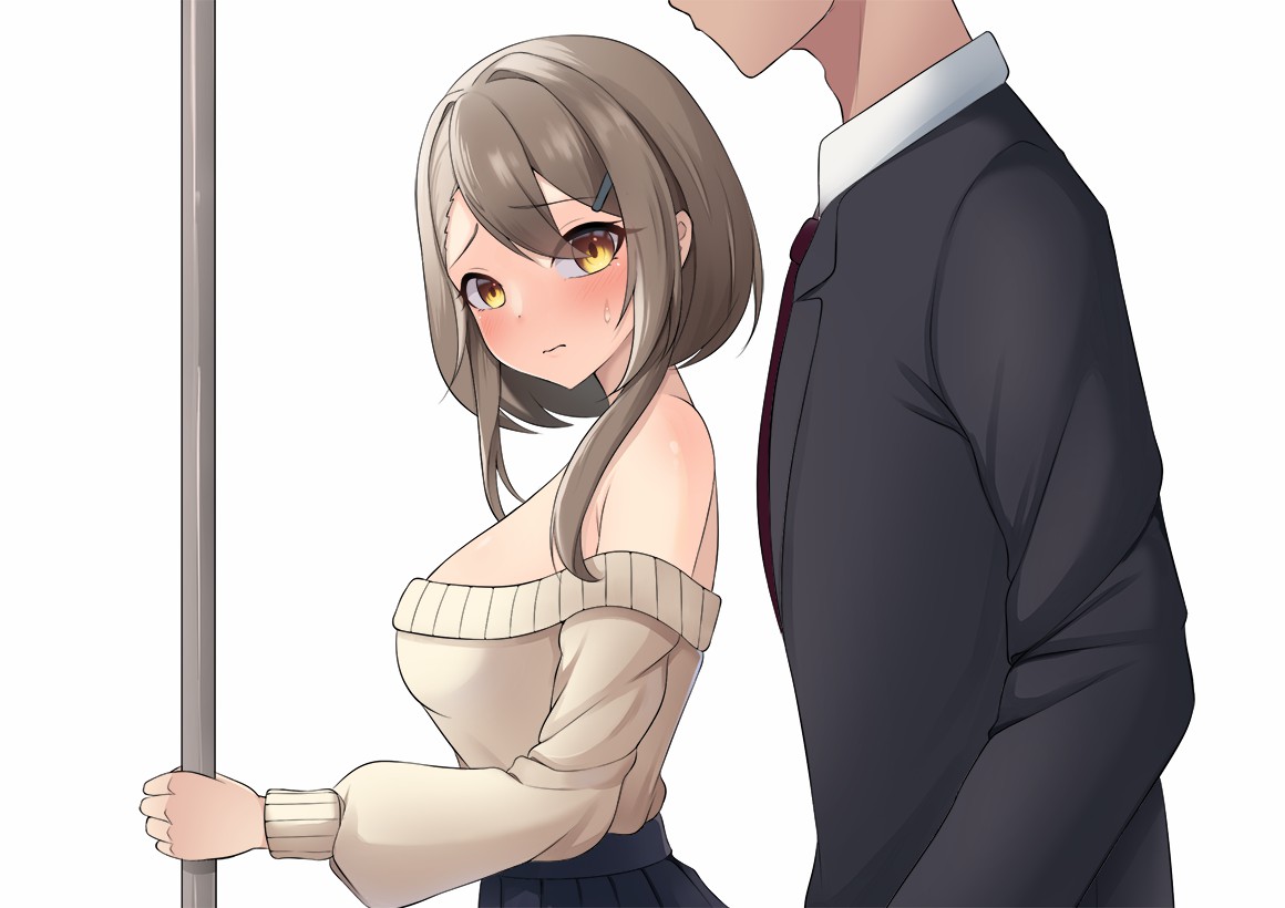 图片[2]-【日系/RPG/作弊】向往港区女子的乡下姑娘在电车里被搞得乱七八糟AI汉化版【PC/安卓/500M】