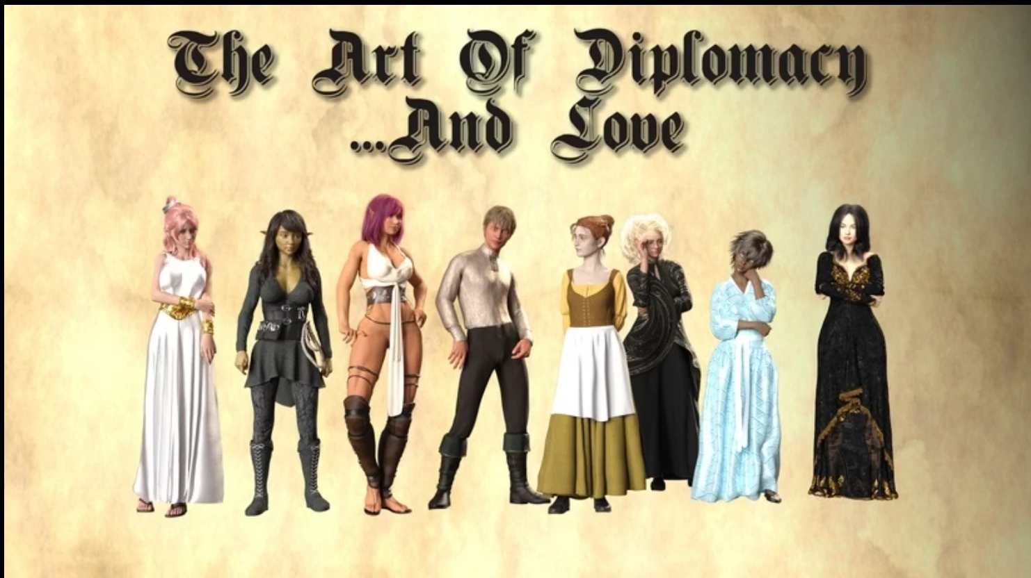 【欧美SLG/AI汉化/3D】外交与爱情的艺术 The Art of Diplomacy and... Love v0.19 AI汉化版【PC+安卓/5.51G/更新】-Bro18社区