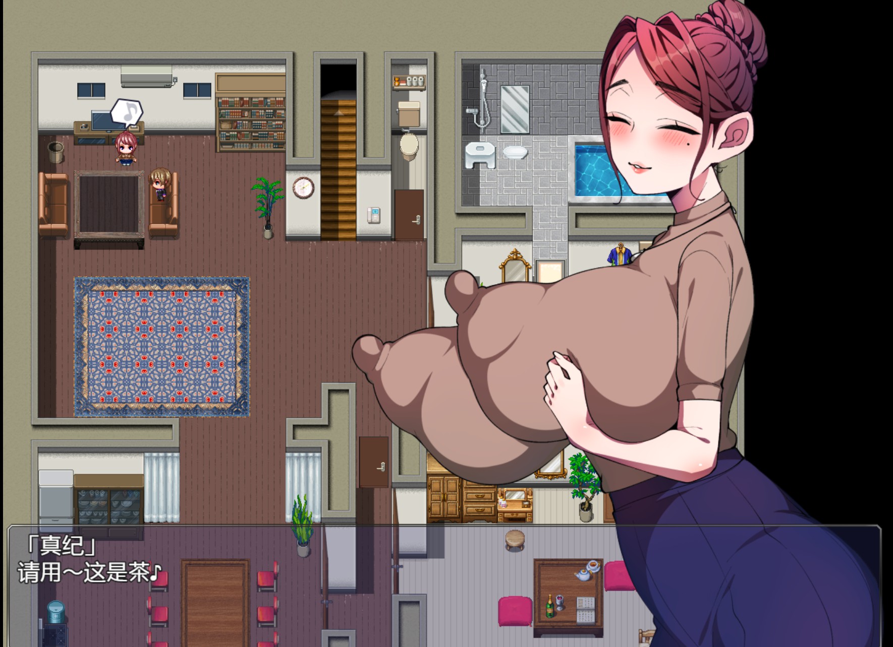 图片[2]-【日系/RPG/作弊】家庭教师变成了家人正式版 汉化版【PC/安卓/1.2G】