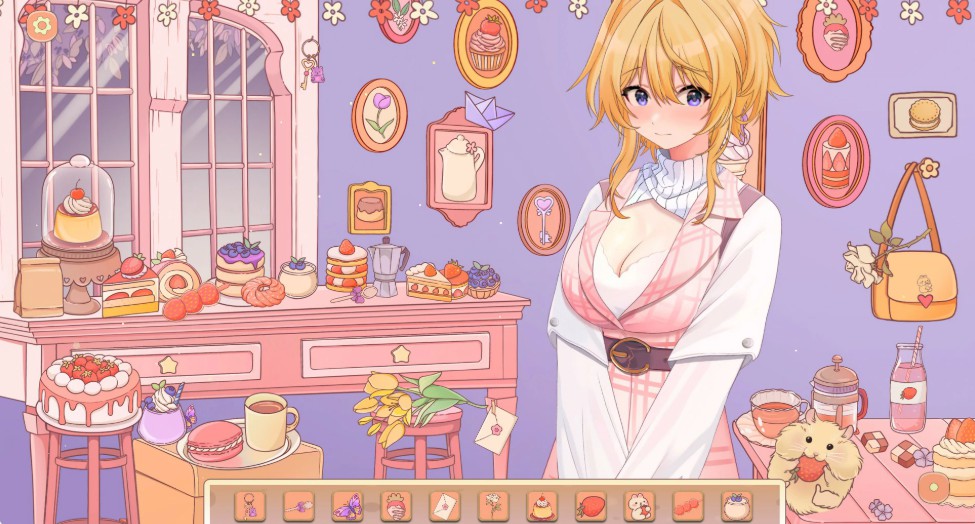 图片[2]-甜蜜的喜悦：女孩的咖啡馆冒