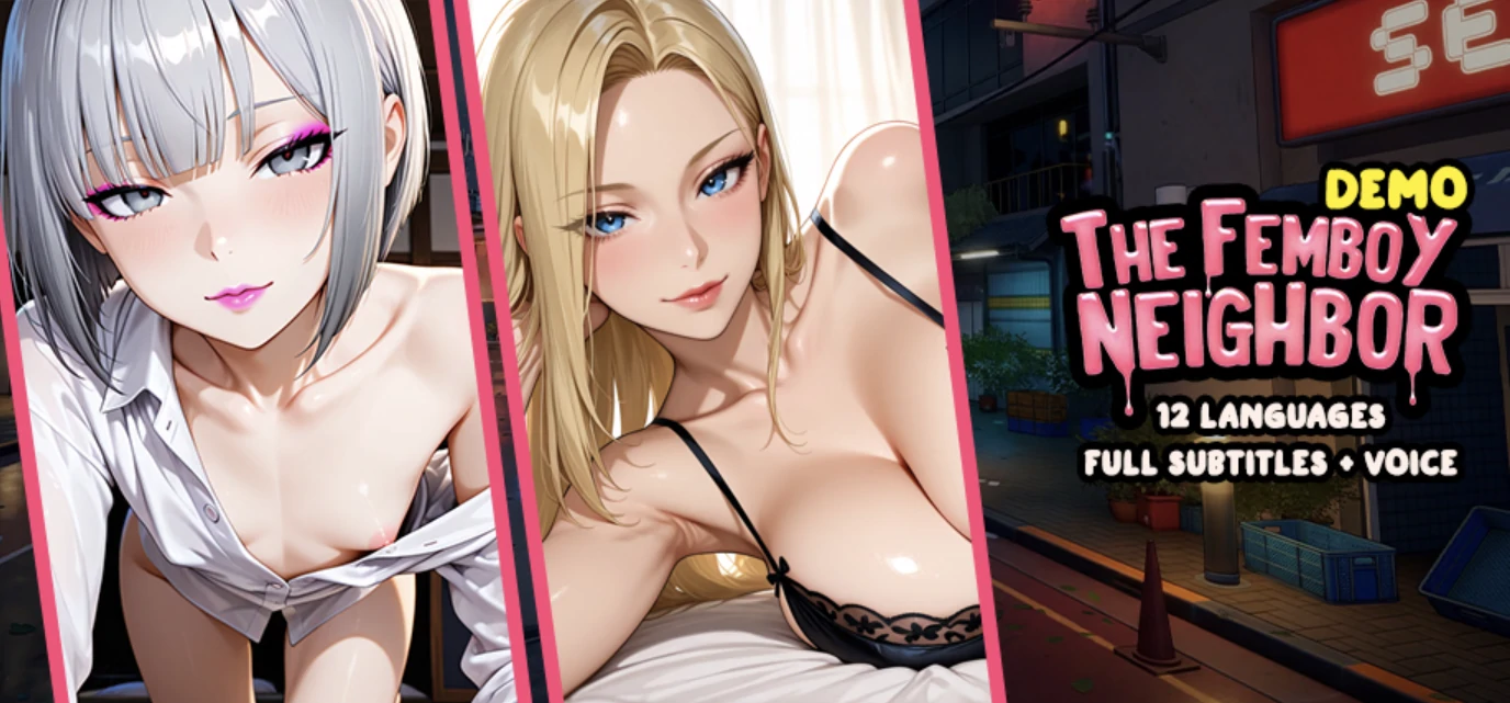 【日系SLG/AI汉化/男同】伪娘邻居 The Femboy Neighbor v1.1 AI汉化版【PC+安卓/885M/更新】-Bro18社区