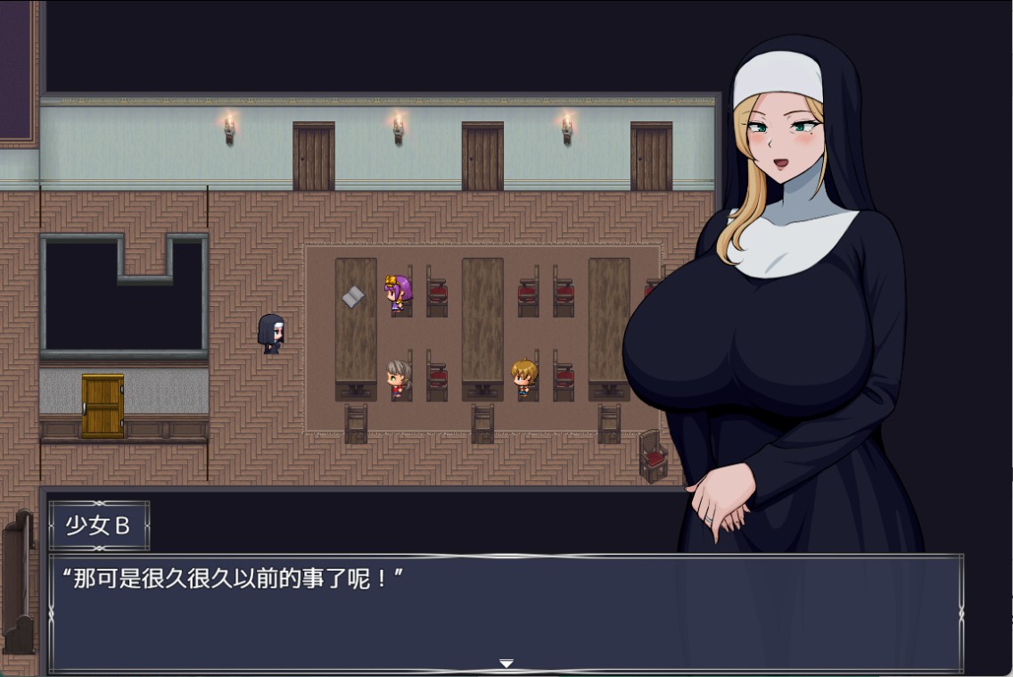 图片[2]-【日系/RPG/作弊】被淫纹附身的圣母 艾丽西亚 AI汉化版【PC/安卓/3.2G】