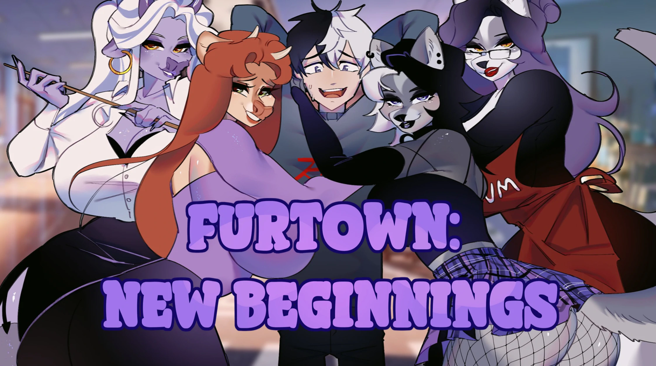 【日系SLG/AI汉化/熟女】毛绒镇:新的开始 Furtown: New Beginnings v0.23 AI汉化版【PC+安卓/2.39G/更新】-Bro18社区