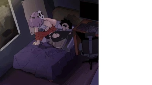 图片[2]-【互动SLG/全动态/汉化】夜里躲避继母的强X与女友聊天 [1+1.3G][百度盘]-嘤嘤怪之家