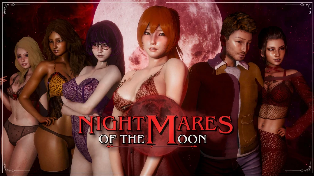 【亚洲SLG/AI汉化/动画】月之梦魇 Nightmares of the Moon 0.1 AI汉化版【PC+安卓/2.87G/更新】-Bro18社区