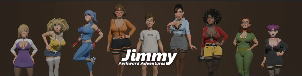 【欧美SLG/AI汉化/3D】吉米的尴尬冒险 Jimmy Awkward Adventures [v0.10.0] AI汉化版【PC+安卓/1.37G/更新】-Bro18社区