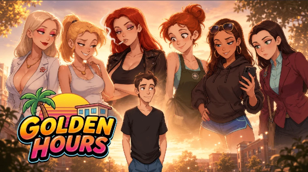 【日系SLG/AI汉化/AICG】《黄金时光》Golden Hours [v0.5.5 高级版] AI汉化版【PC+安卓/3.86G/更新】-Bro18社区