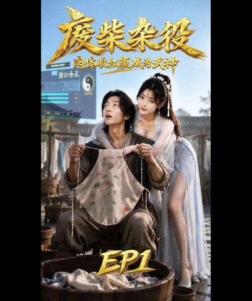 【下载】[ai真人短剧]《废材杂役：肉体收红颜成为武神》第一集到第十五集【2.46G】-Bro18社区