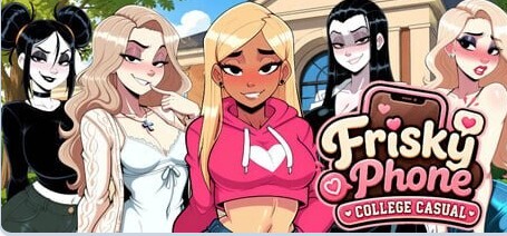 【日式SLG/动态】情趣手机：大学休闲版 Frisky Phone: College Casual 官方中文版+存档 【1.3g】-Bro18社区
