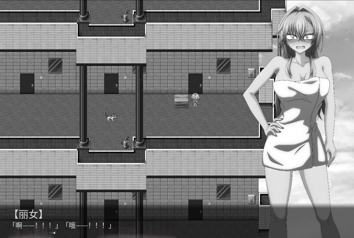 图片[2]-【日系/RPG/作弊】无法逃避的羞耻 全裸咩酱～知名主播与自动锁公寓～v1.2 AI汉化版【PC/安卓/1.2G】