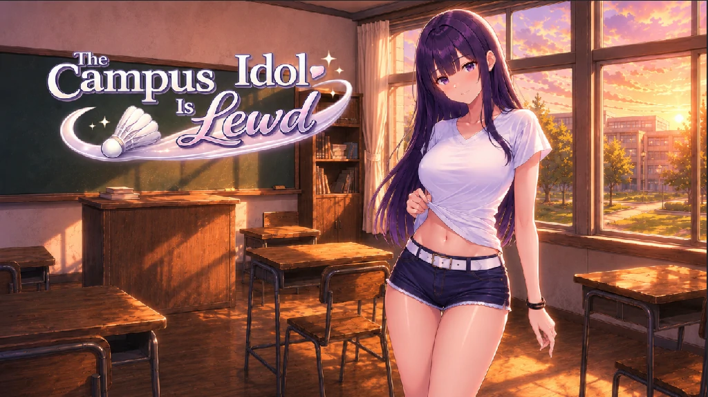 【日系SLG/AI汉化/2D/画廊全开】校园偶像很淫荡 The Campus Idol Is Lewd v0.4.1 AI汉化版【PC+安卓/908MB/更新】-Bro18社区