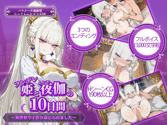 【PC+安卓/日系SLG】傲娇公主与十日夜伽～在异世界被命令生子～ AI汉化版 [1+1.7G][百度盘]-嘤嘤怪之家